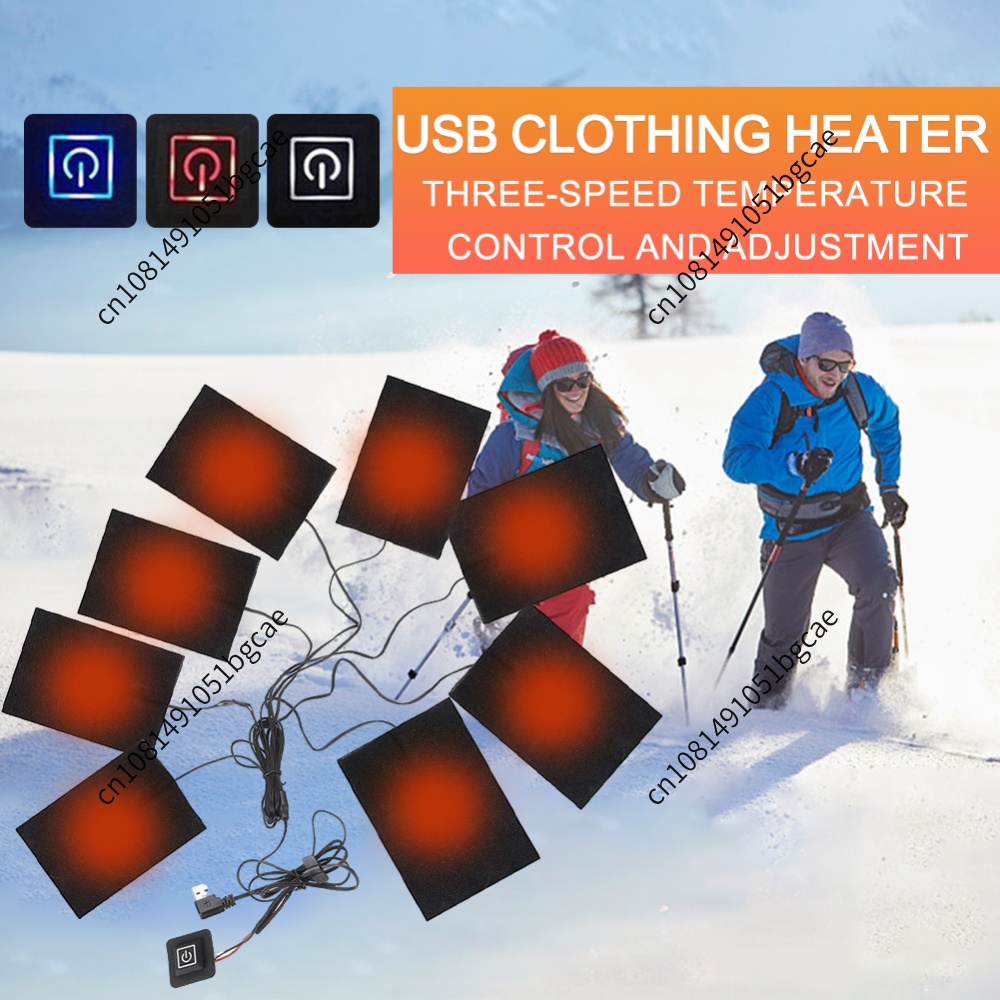 Outdoor Camping Heater - USB 가열 패드 전기 천 히터