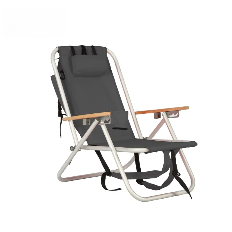 Quality Outdoor Camping Chairs - 고품질 휴대용 캠핑 등받이 알루미늄 합금