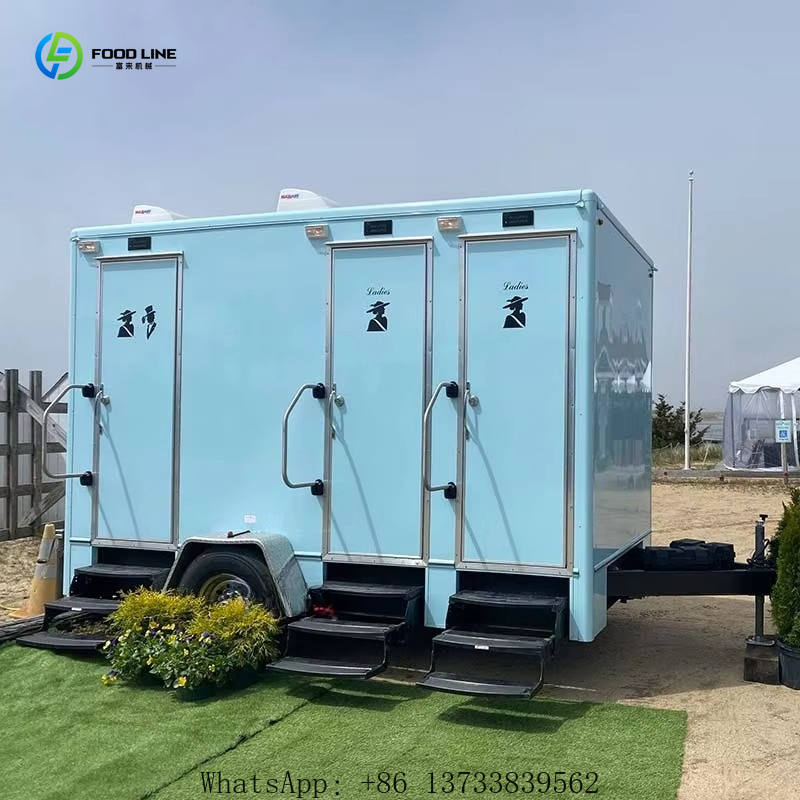 Outdoor Camping Events 2026 - 맞춤형 이동식 고급 욕실 트레일러 화이트