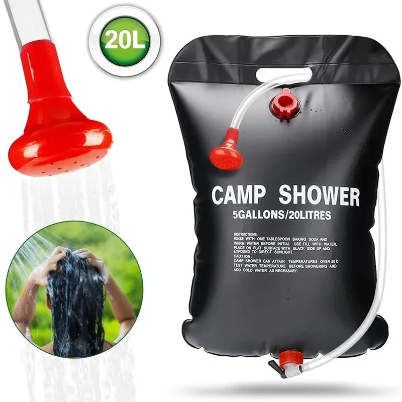 Outdoor Camping Heater - 대용량 20L 야외 샤워백 태양열 가열