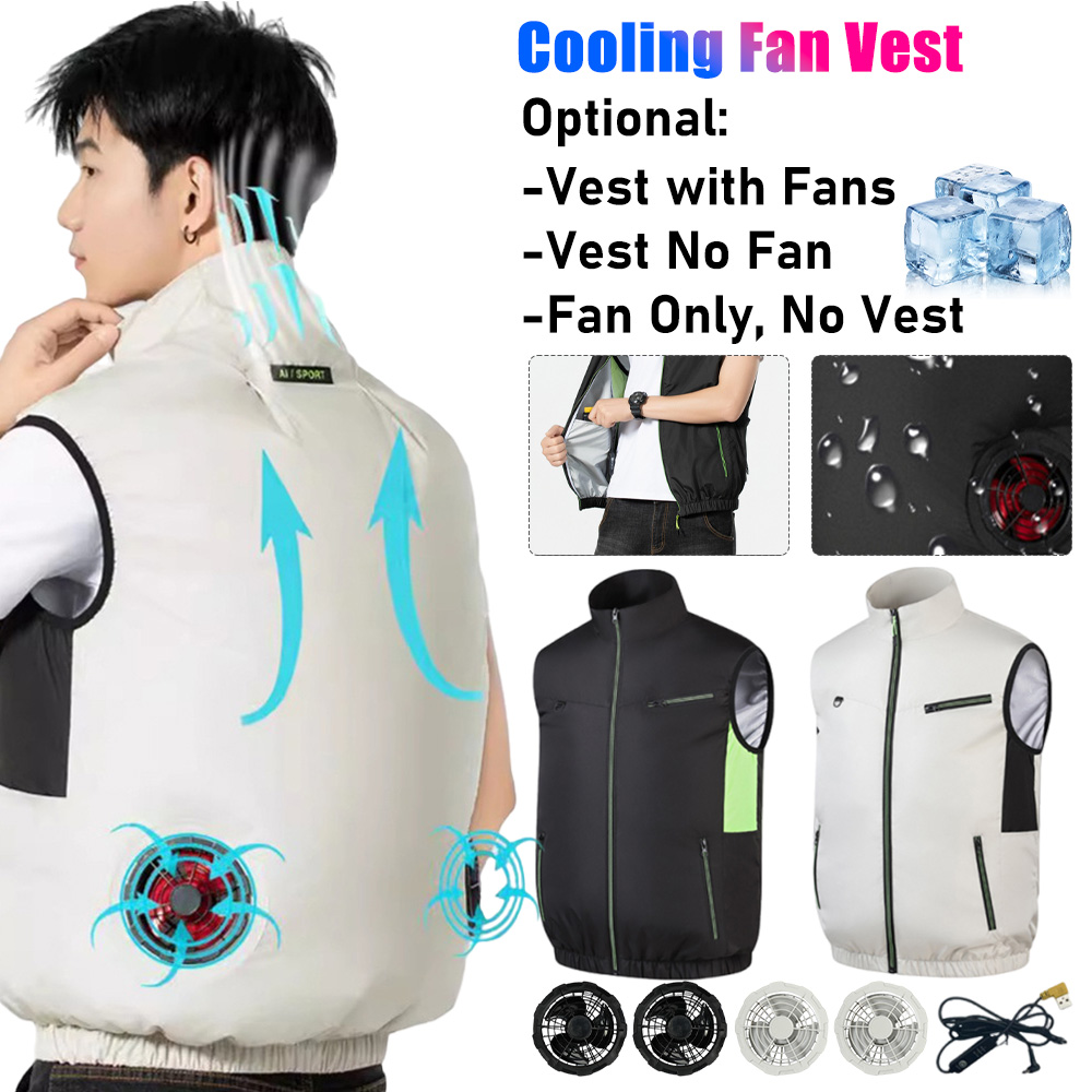 Outdoor Camping Air Conditioner - 2025 쿨링 팬 조끼 에어컨 의류