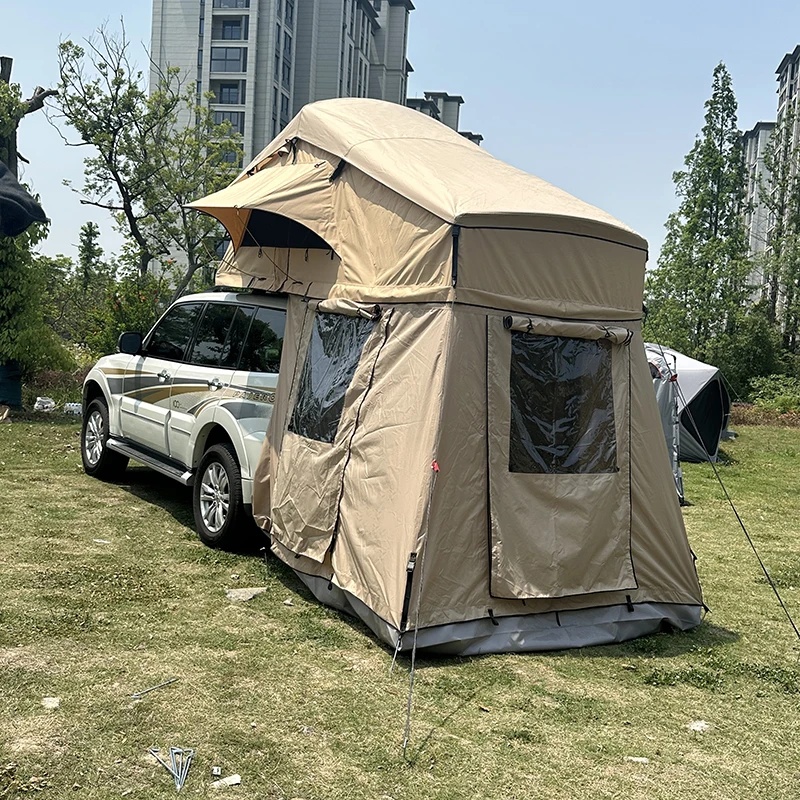 인기 급상승 2~3인용 소프트쉘 차량 루프탑 캠핑 텐트 - Outdoor Camping Car Tent 리뷰 및 가격