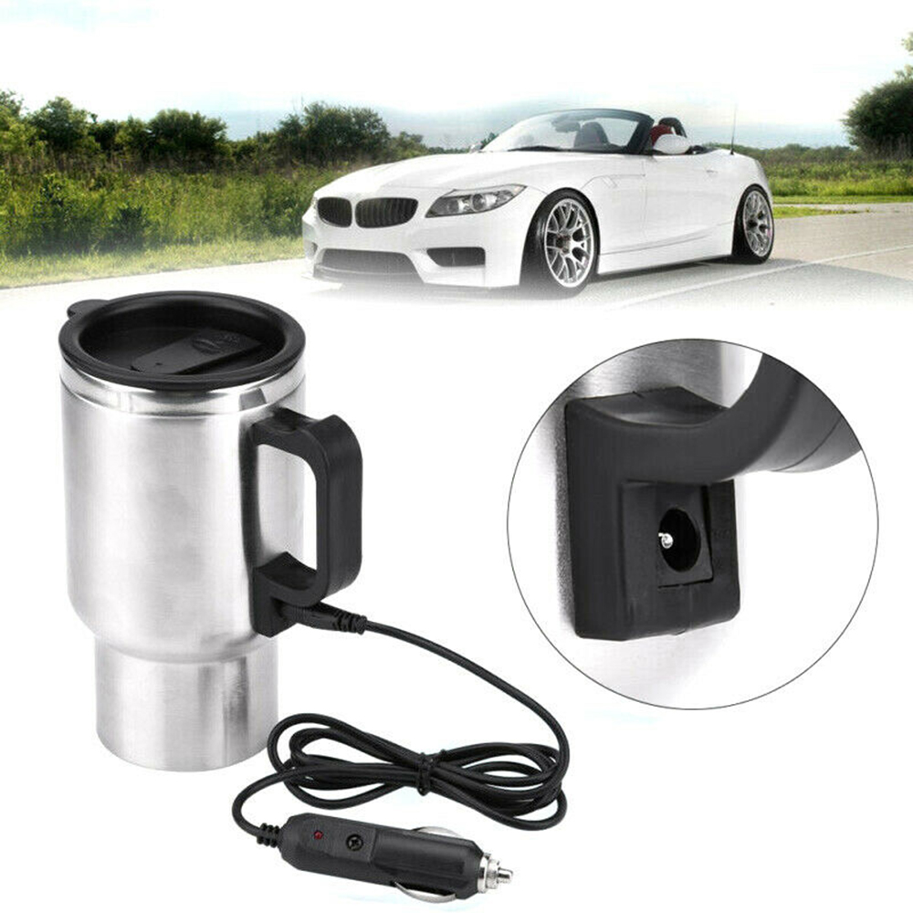 차량용 전기 온수 머그컵 스테인리스 스틸 여행용 가열  - Outdoor Camping Heater 리뷰 및 가격