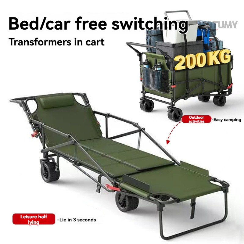 접이식 캠핑 웨건, 탱크형 바퀴, 야외 해변 카트, 리 - Outdoor Camping Trolley 리뷰 및 가격