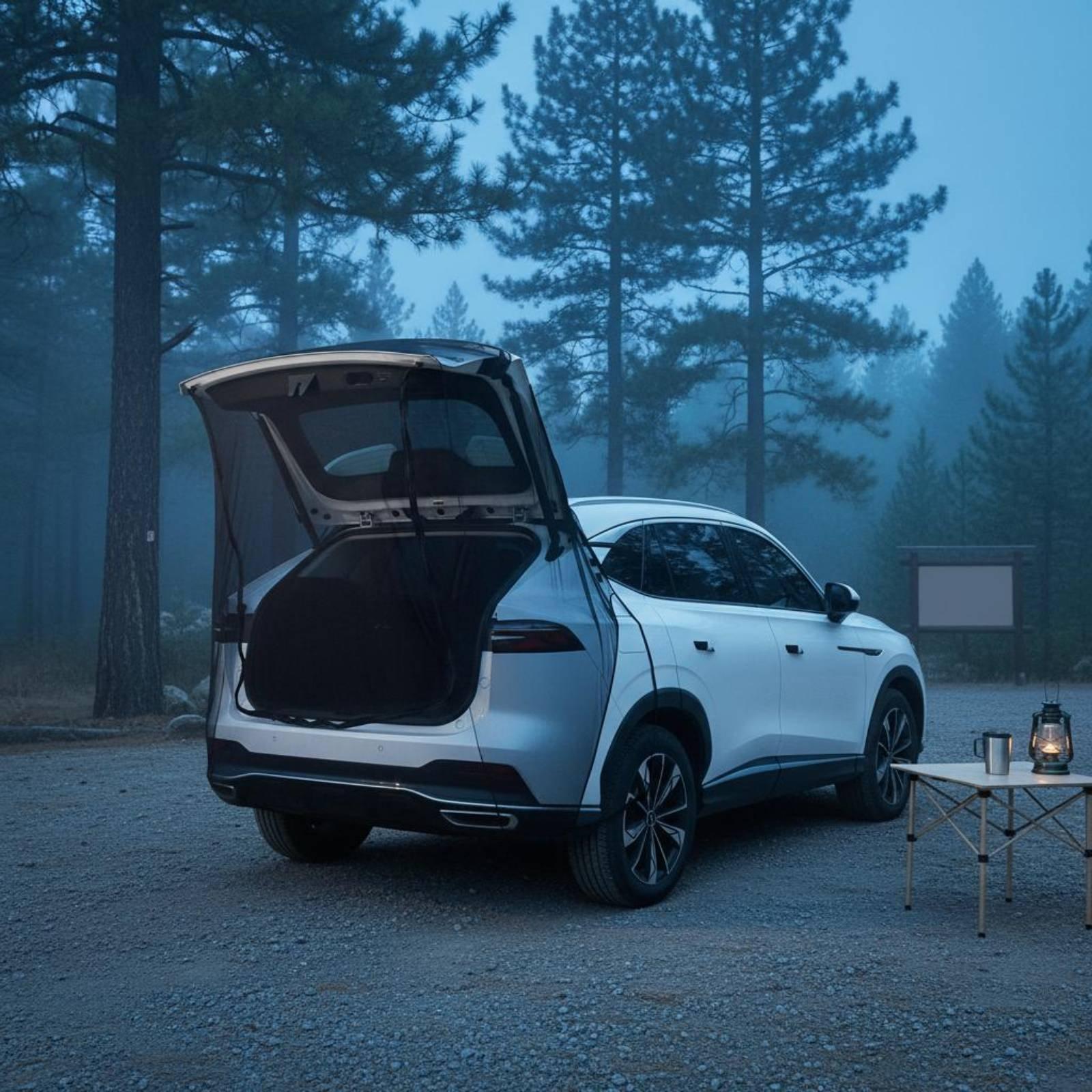 SUV 차량 트렁크 도킹 텐트용 뒷문 메쉬 모기장 테일 - Outdoor Camping Car Tent 리뷰 및 가격