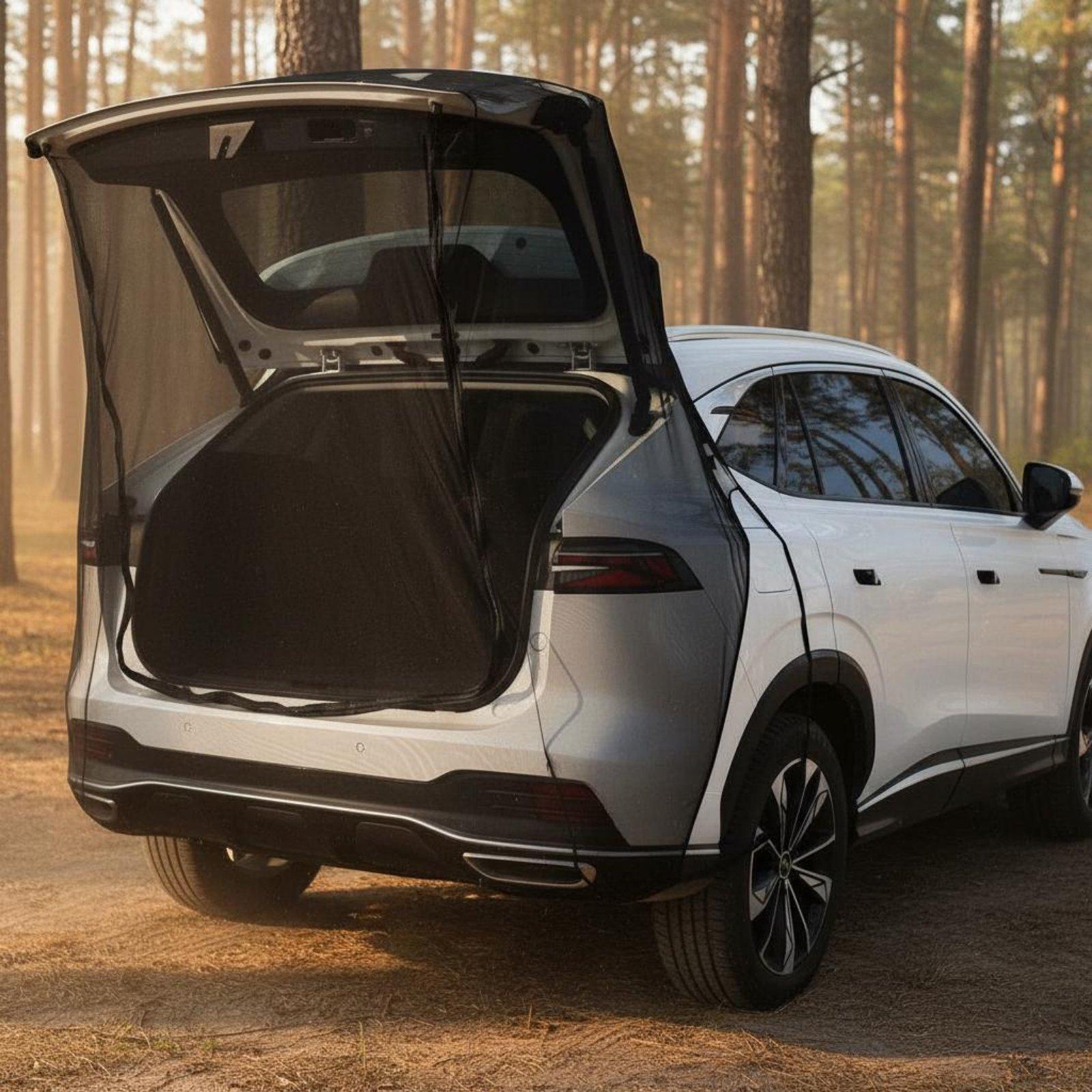 SUV 차량 트렁크 도킹 텐트용 뒷문 메쉬 모기장 테일 - Outdoor Camping Car Tent 리뷰 및 가격