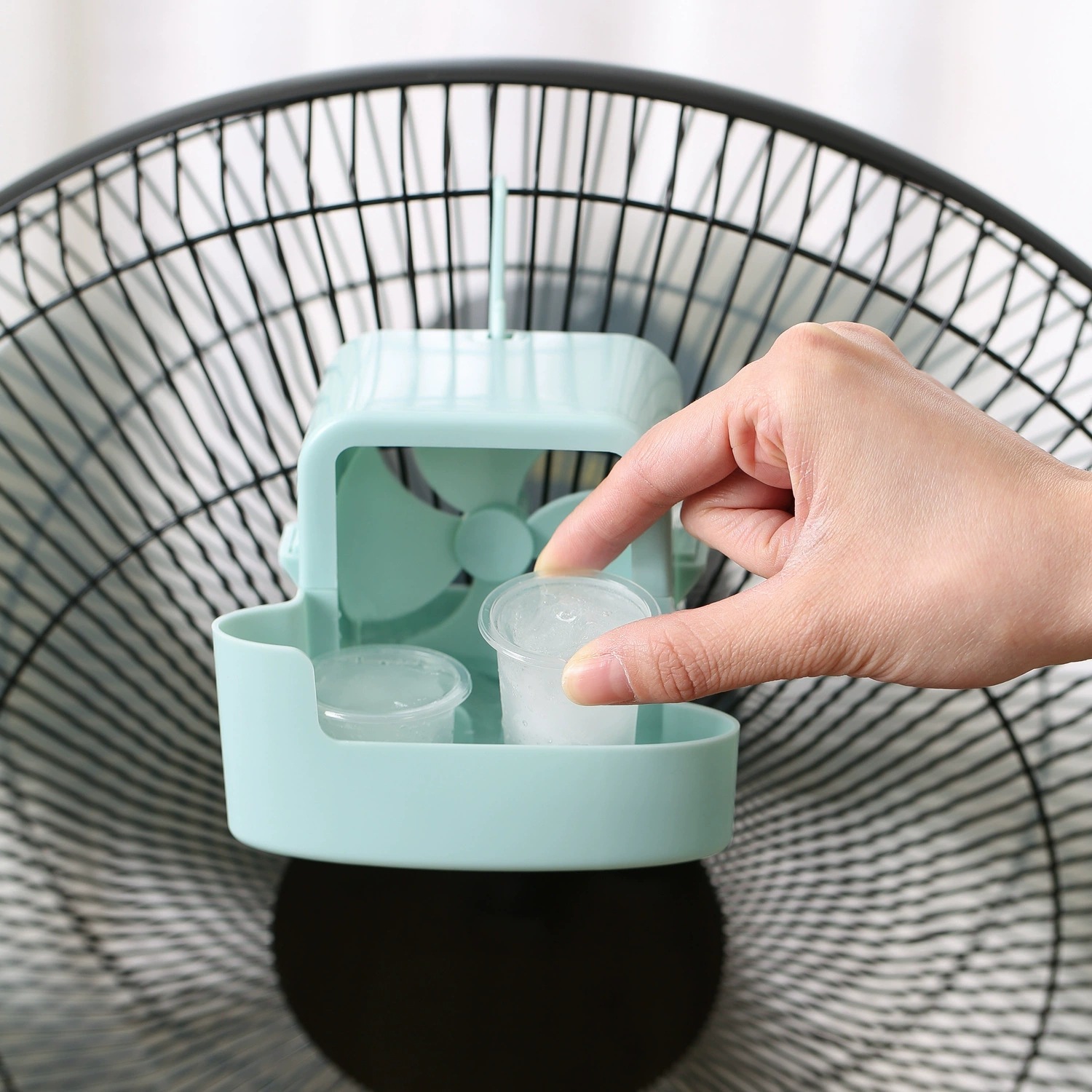 클립형 아이스 쿨링 팬, 여름용 휴대용 에어쿨러 - 책 - Outdoor Camping Air Conditioner 리뷰 및 가격
