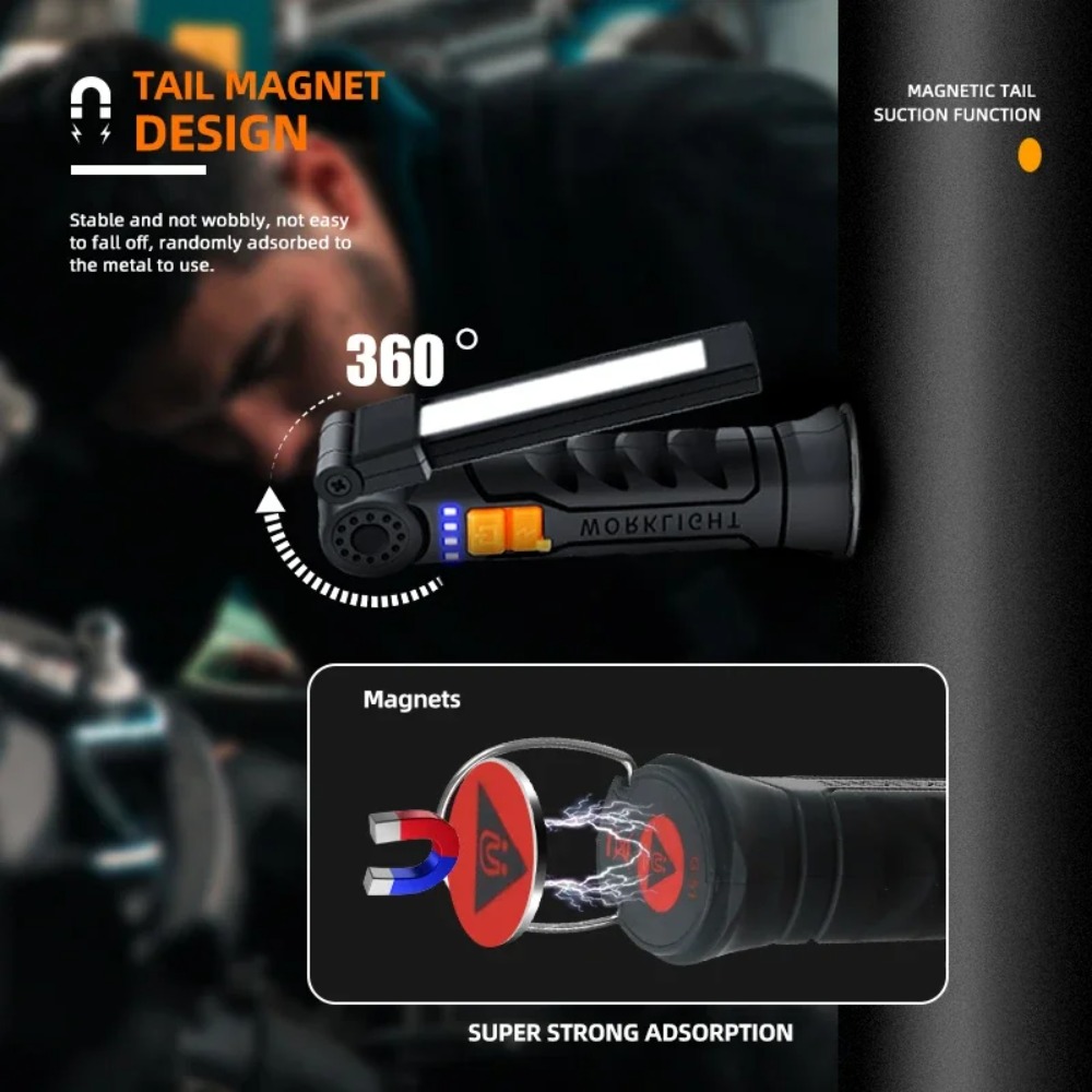 야외 캠핑을 위한 내장 배터리가 있는 자기 비상 작업  - Battery Outdoor Camping 리뷰 및 가격