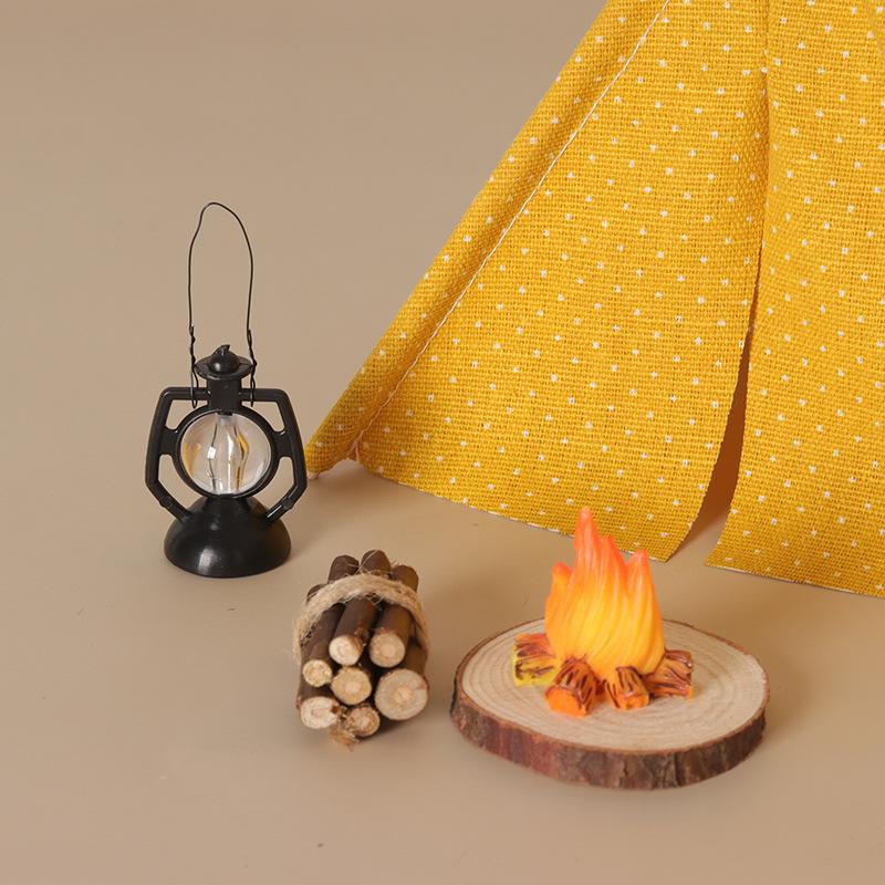 1:12 스케일 캠핑 텐트 모델 장식 시뮬레이션 야외  - Outdoor Camping Toys 리뷰 및 가격