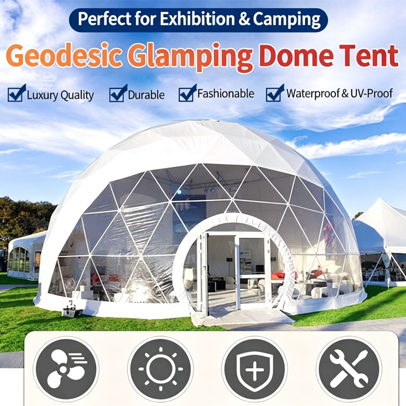 조립식 글램핑 하우스 지오데식 돔 텐트 고급 야외 리조 - Outdoor Camping And Glamping 리뷰 및 가격