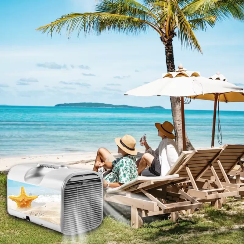 고품질 미니 휴대용 에어컨 (가정용, 차량용, 호텔용, - Outdoor Camping Air Conditioner 리뷰 및 가격