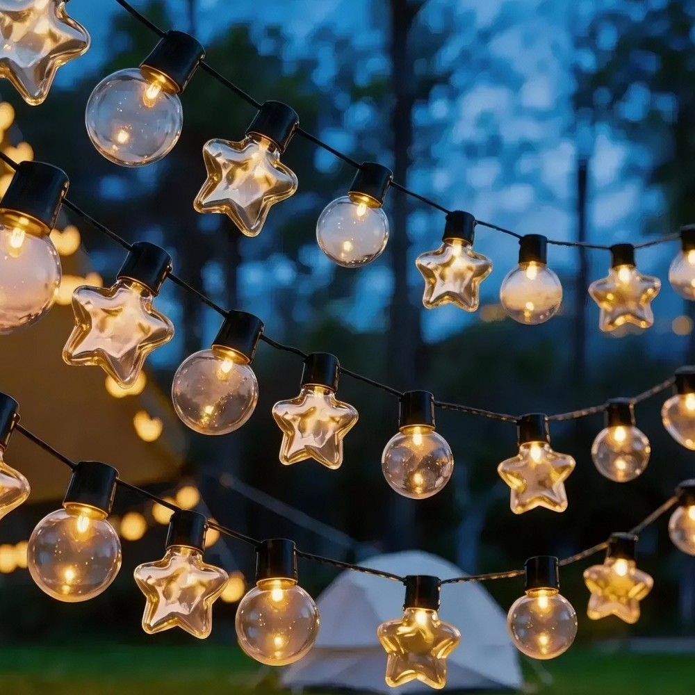 20/10LED 태양광 야외 G50 글로브 스트링 라이 - Outdoor Camping Lights String 리뷰 및 가격