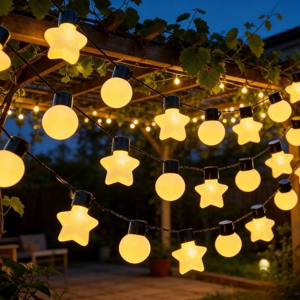 20/10LED 태양광 야외 G50 글로브 스트링 라이 - Outdoor Camping Lights String 리뷰 및 가격