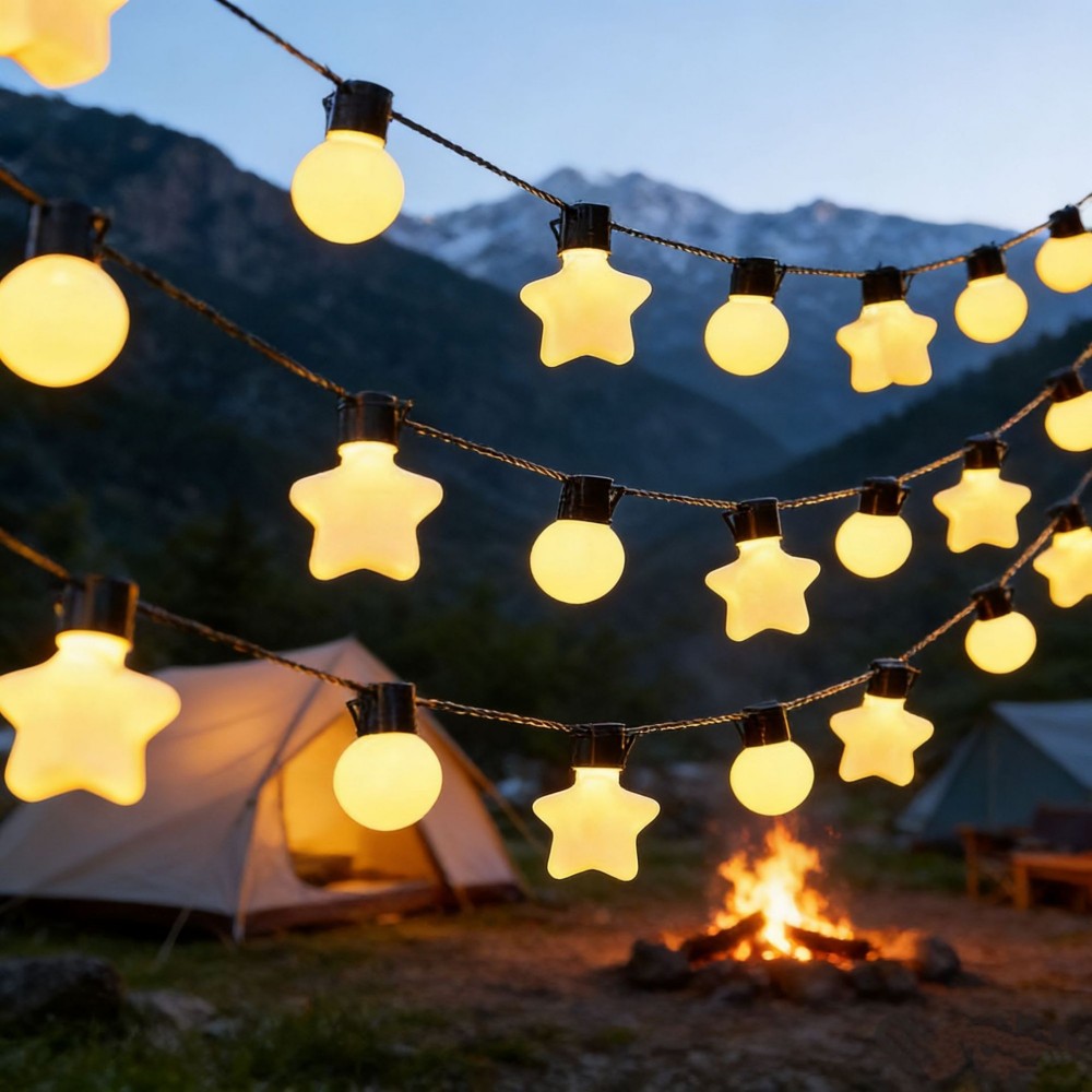 20/10LED 태양광 야외 G50 글로브 스트링 라이 - Outdoor Camping Lights String 리뷰 및 가격