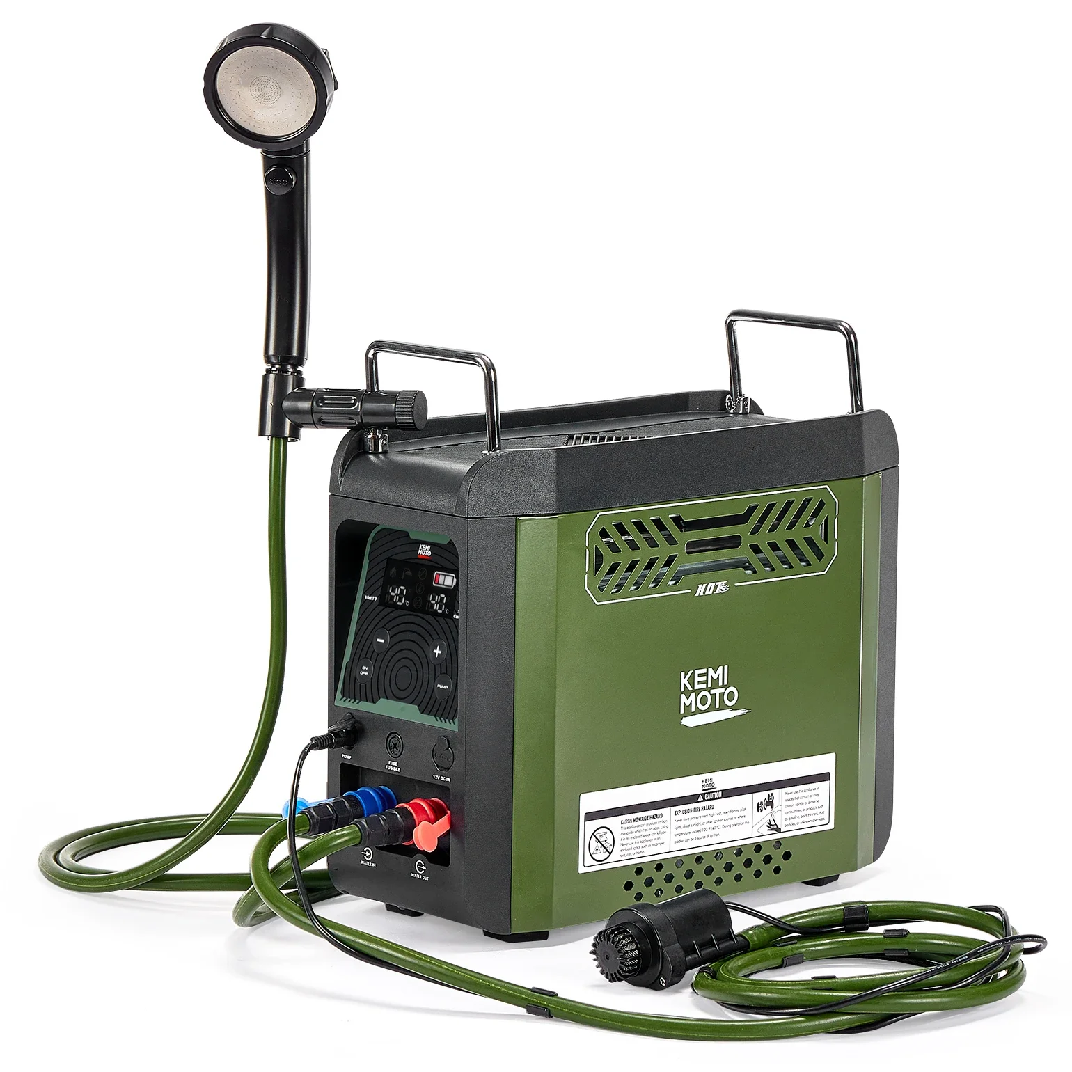 KEMIMOTO 온수기 휴대용 샤워 부탄 펌프 포함 2 - Outdoor Camping Heater 리뷰 및 가격