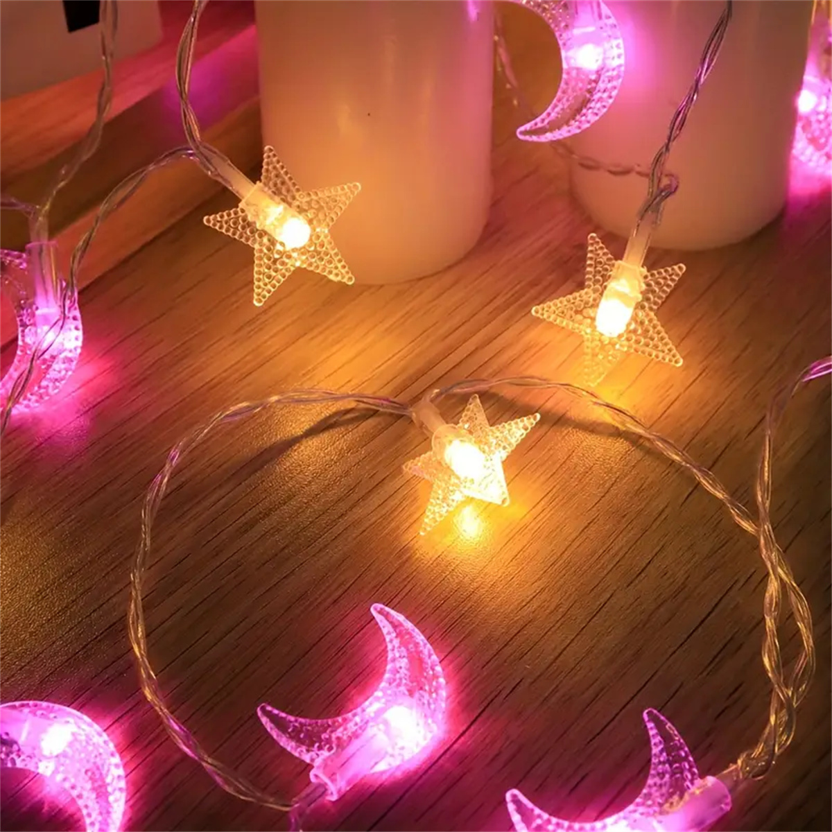 LED 별 달 다채로운 조명, 스트링 별이 빛나는 하늘 - Outdoor Camping Lights String 리뷰 및 가격