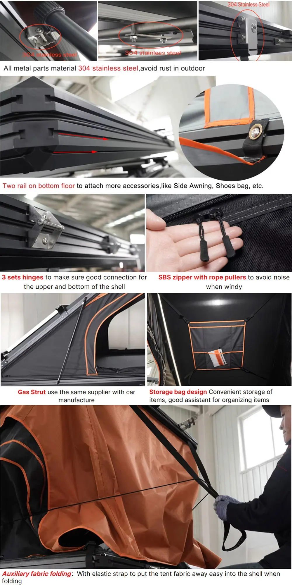 캠핑 야외 자동차 루프탑 텐트 캠프 알루미늄 4X4 자 - Outdoor Camping Car Tent 리뷰 및 가격