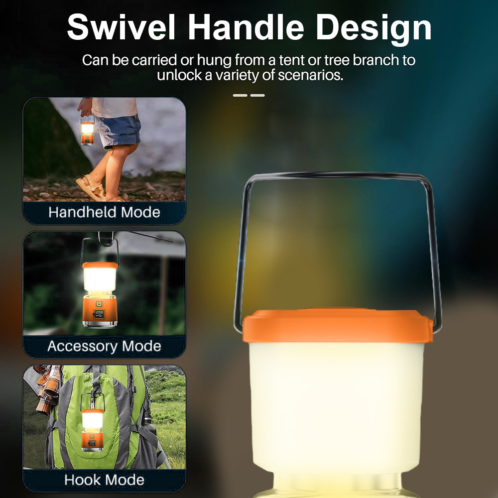 새로운 휴대용 캠핑 라이트 파워 뱅크 LED 캠핑 스트 - Outdoor Camping Lights String 리뷰 및 가격