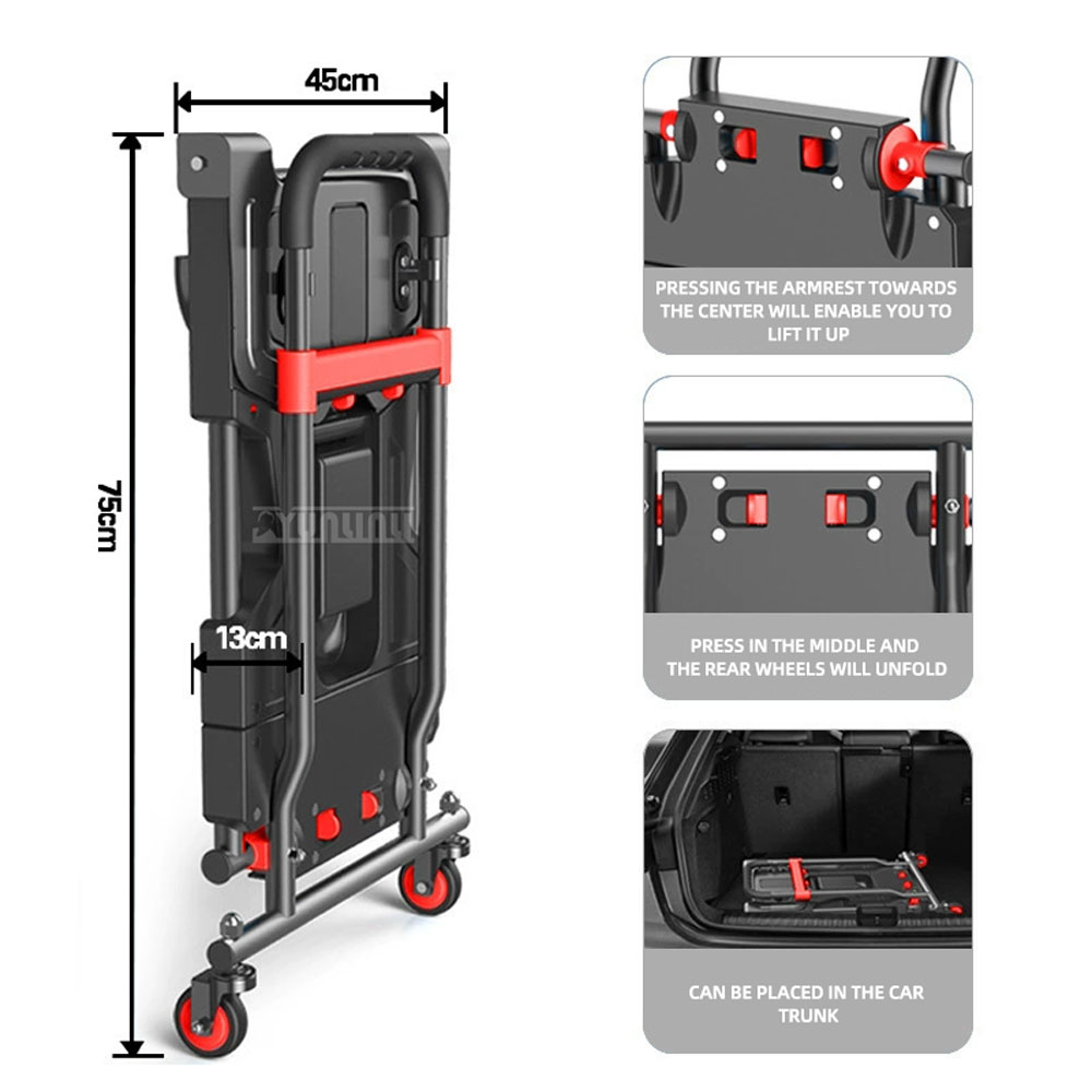 경량 캠핑 트롤리, 다기능 야외 캠핑 접이식 카트, 휴 - Outdoor Camping Trolley 리뷰 및 가격