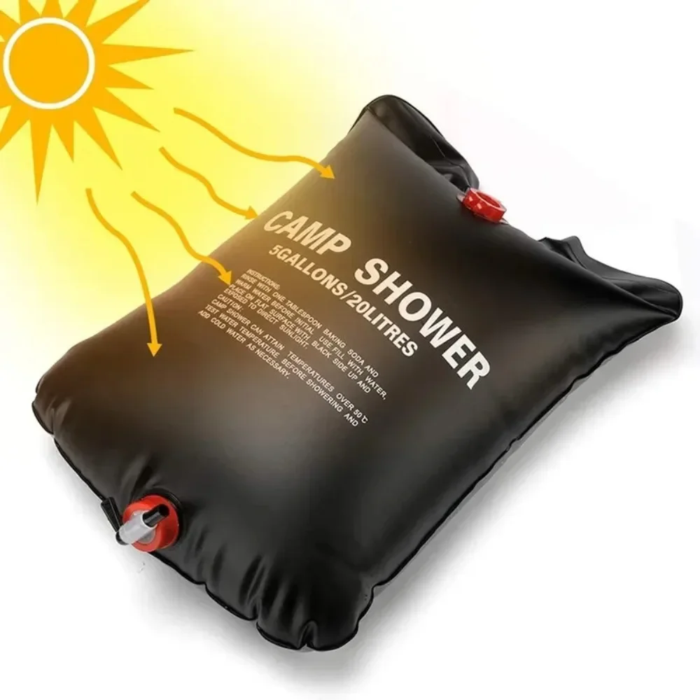 대용량 20L 야외 샤워백 태양열 가열 캠핑 해변 여행 - Outdoor Camping Heater 리뷰 및 가격