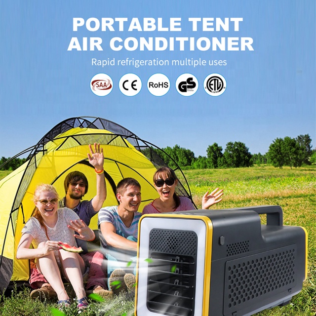 휴대용 1500BTU 야외 여행용 미니 DC 12V 텐 - Outdoor Camping Air Conditioner 리뷰 및 가격
