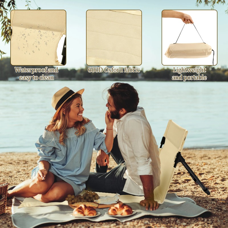야외 접이식 캠핑 의자 옥스포드 천 캠핑 플로어 가든  - Outdoor Camping Chairs 리뷰 및 가격