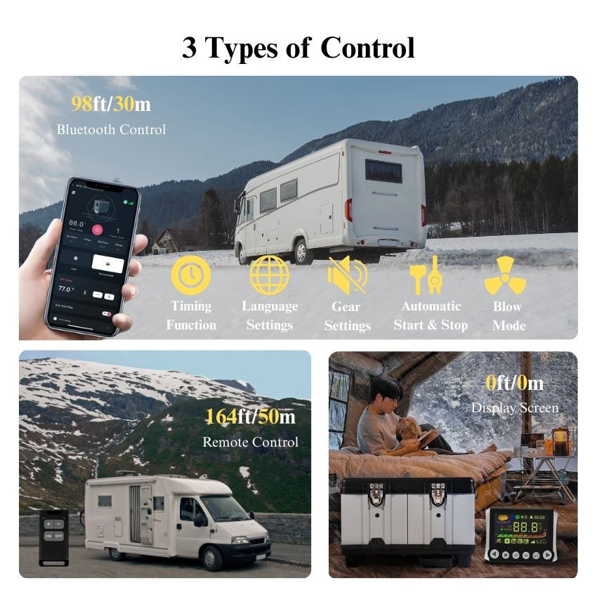 올인원 12V/24V 5KW 야외 텐트 캠핑용 가정용  - Outdoor Camping Heater 리뷰 및 가격