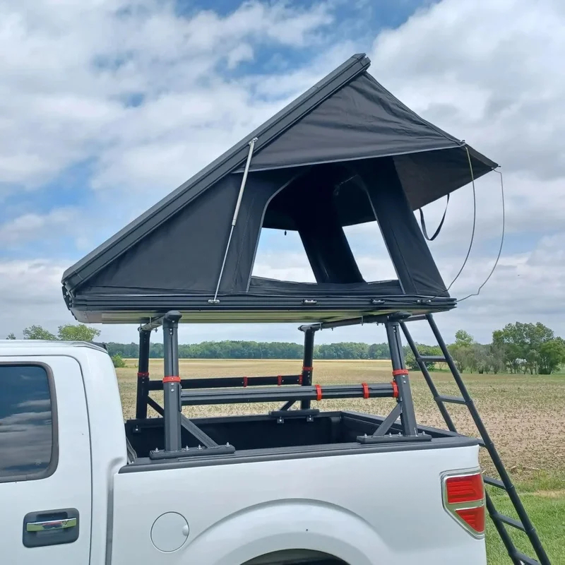 캠핑 방수 고품질 클램쉘 알루미늄 하드 카 루프탑 텐트 - Outdoor Camping Car Tent 리뷰 및 가격