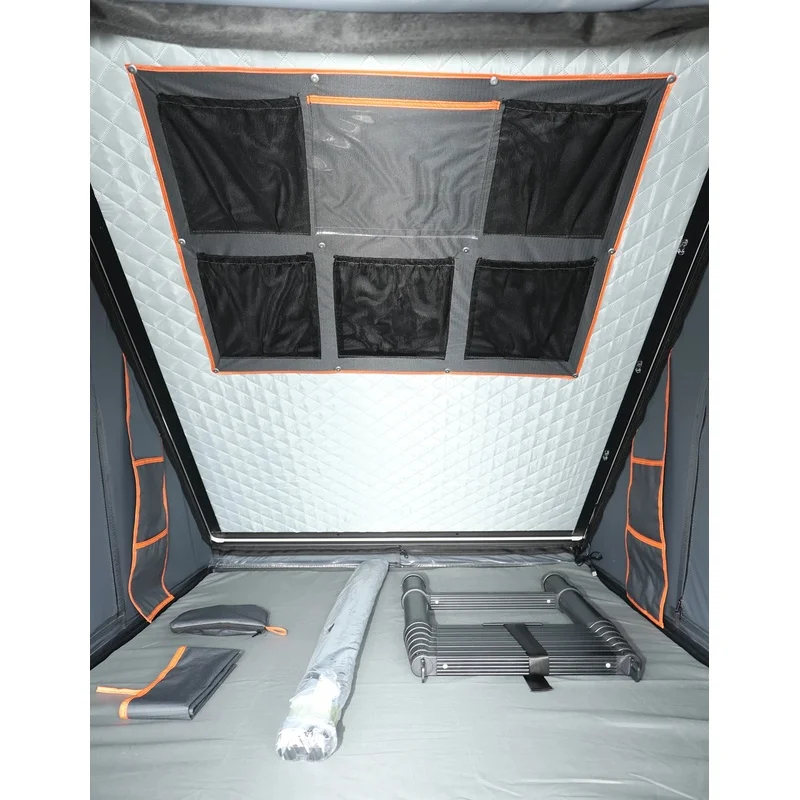 캠핑 방수 고품질 클램쉘 알루미늄 하드 카 루프탑 텐트 - Outdoor Camping Car Tent 리뷰 및 가격