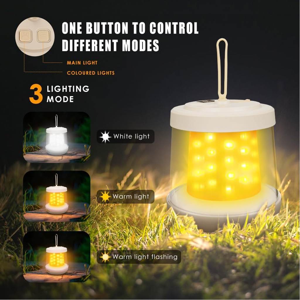 2-in-1 캠핑 랜턴 & 스트링 라이트 10M LED - Outdoor Camping Lights String 리뷰 및 가격