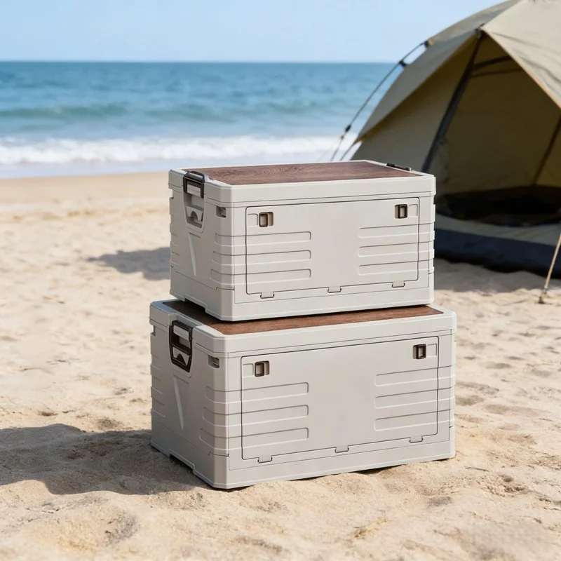 자동차 보관함 야외 캠핑 접이식 보관함 뚜껑이 있는 대 - Outdoor Camping Toys 리뷰 및 가격