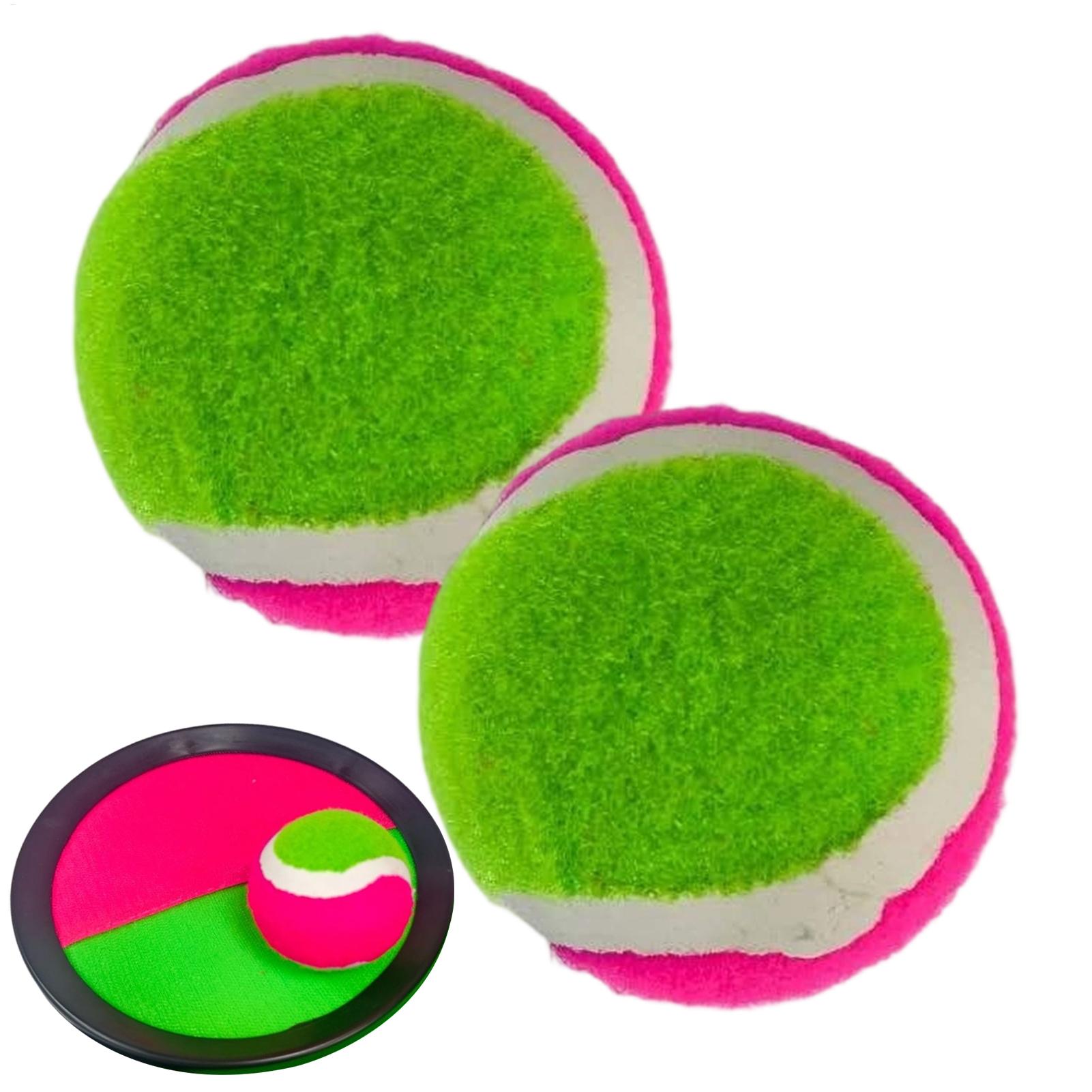 2개 세트 2.5인치 스티키 토스 앤 캐치 볼 세트,  - Outdoor Camping Toys 리뷰 및 가격